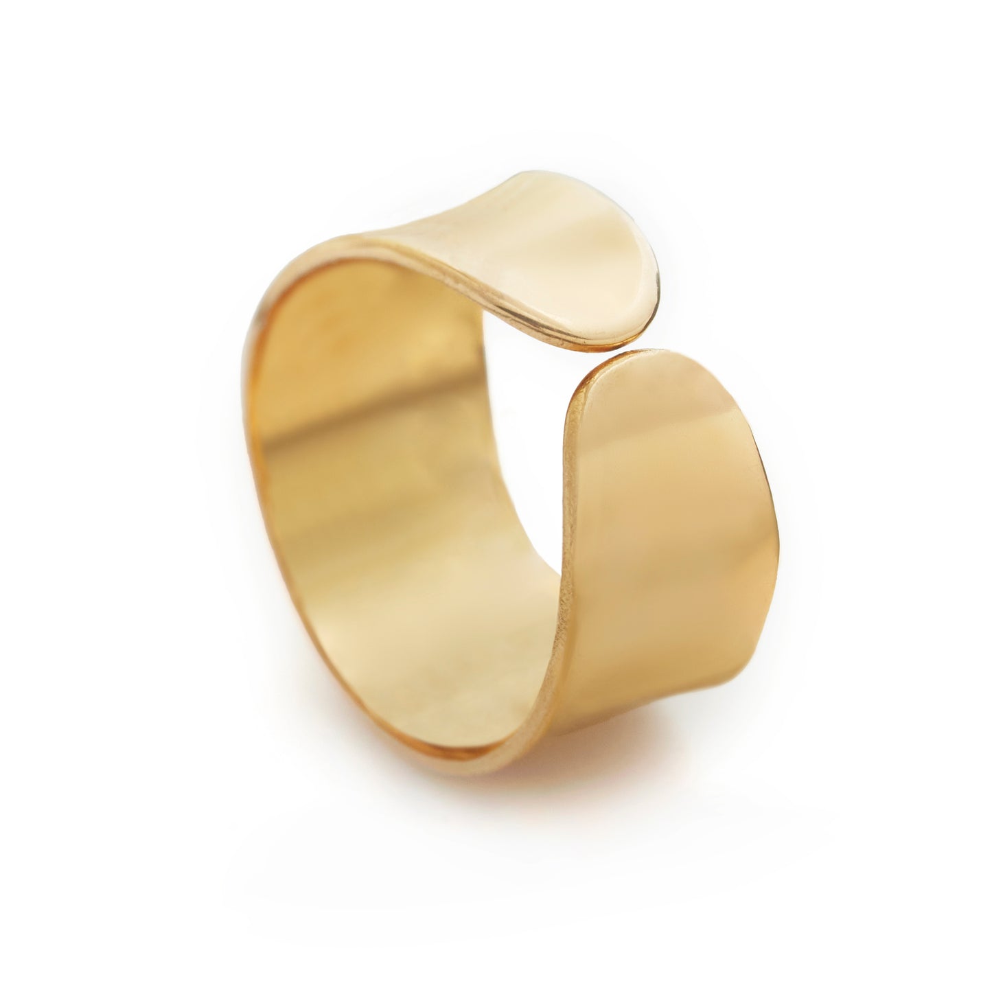 Smooth Wave ring