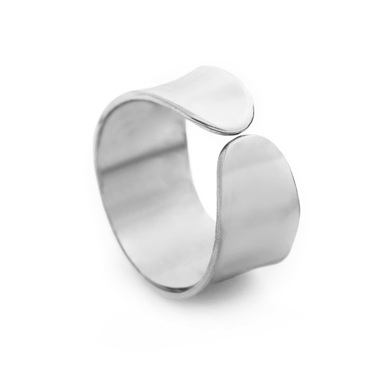 Smooth Wave ring