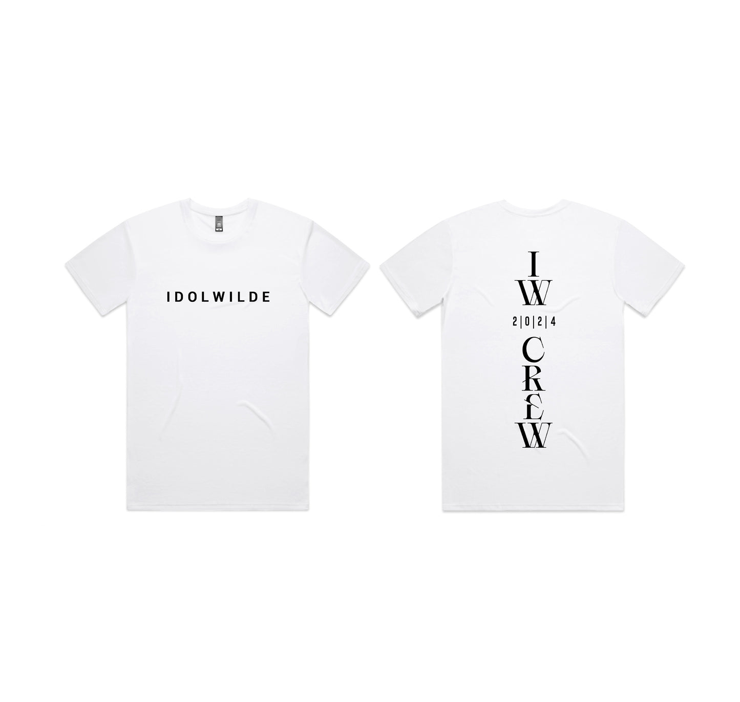IDOLWILDE IW CREW Print Tee