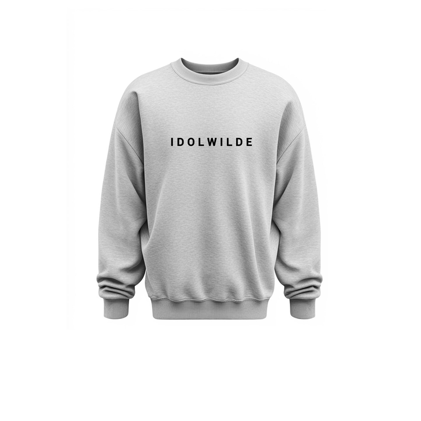 IDOLWILDE IW CREW Print Sweatshirt