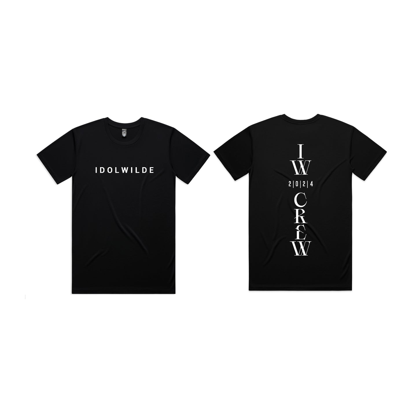 IDOLWILDE IW CREW Print Tee