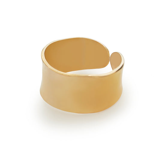 Smooth Wave ring
