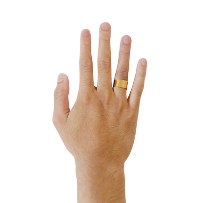Smooth Wave ring