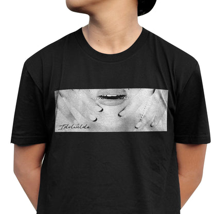 IDOLWILDE Lip & Chain Print Tee