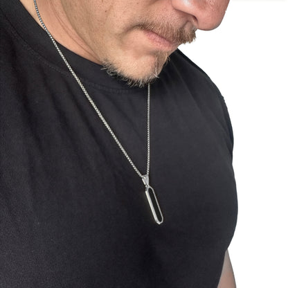 Steel Charm necklace