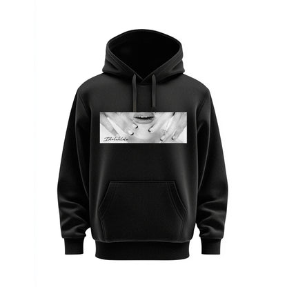 IDOLWILDE Lip & Chain Print Hoodie