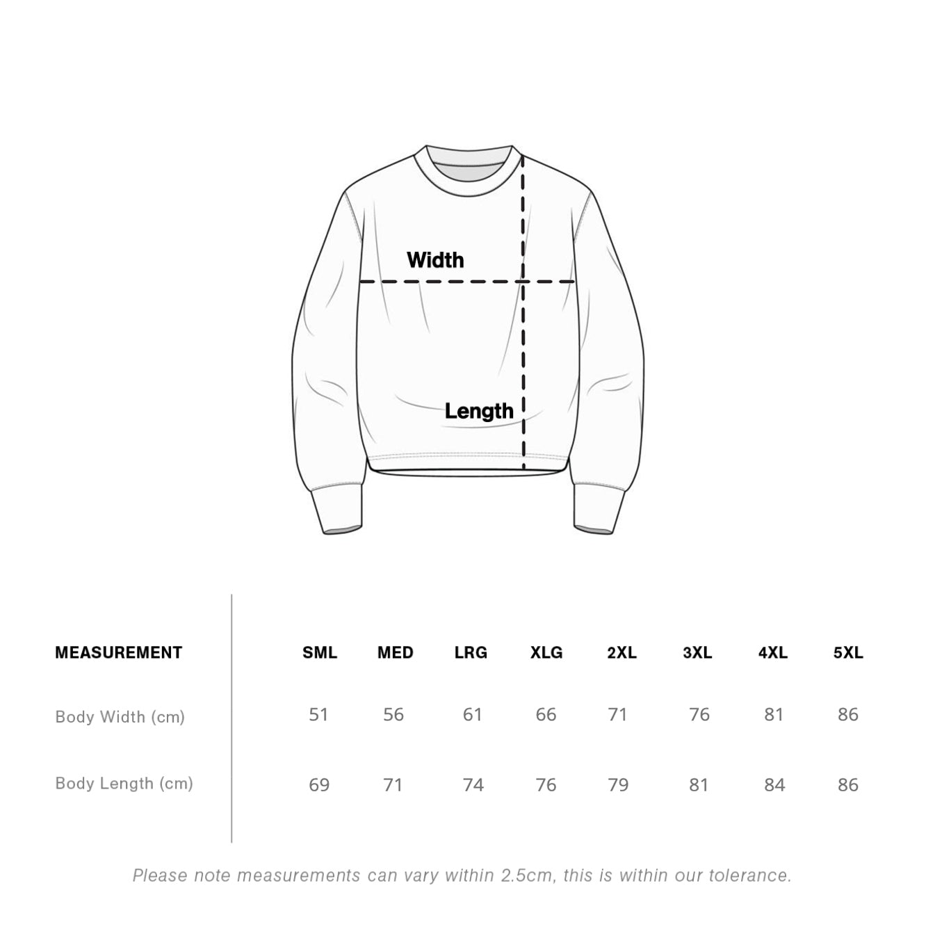 IDOLWILDE Lip & Chain Print Sweatshirt
