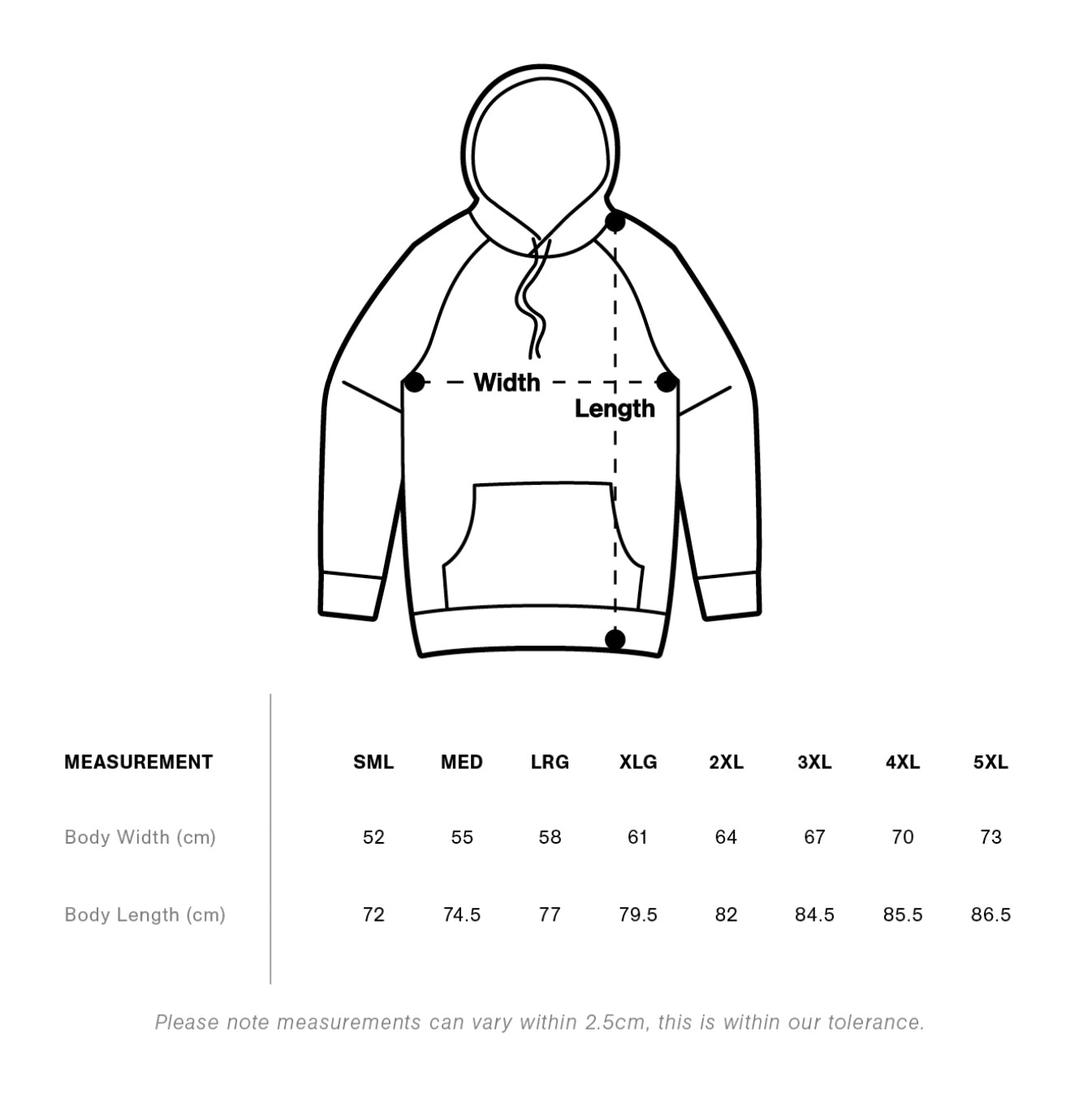 IDOLWILDE Lip & Chain Print Hoodie