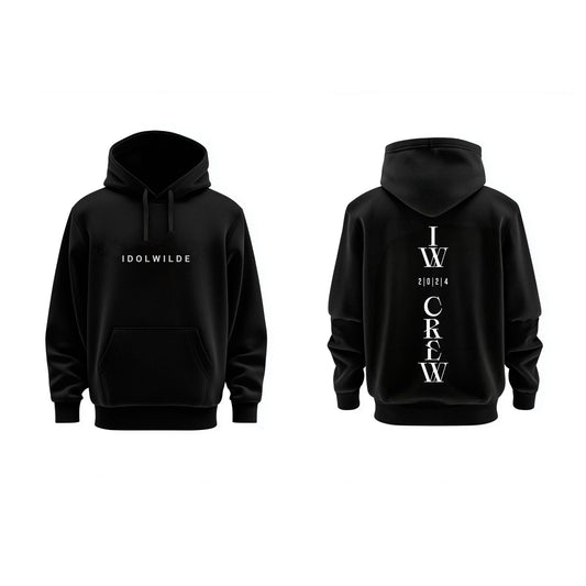 IDOLWILDE IW CREW Print Hoodie
