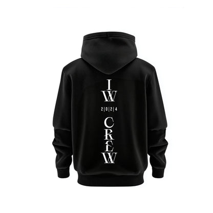 IDOLWILDE IW CREW Print Hoodie