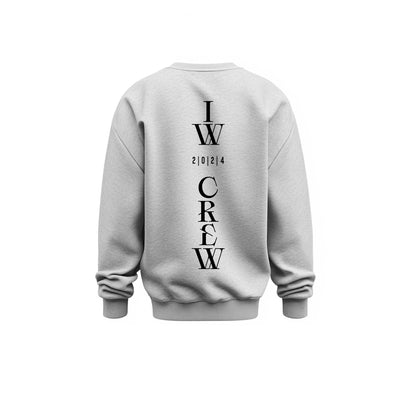 IDOLWILDE IW CREW Print Sweatshirt